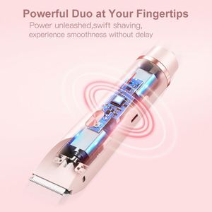 Depiladora Facial Digital Portátil para Mujer, Recortadora de Bikini, con Función de Limpieza Inteligente, Funciona con Batería, para Uso en el Baño - Product Image 5