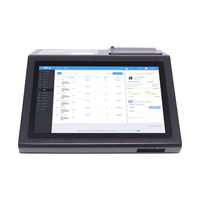 Tablette Android tout-en-un de 11.6 pouces avec imprimante NFC pour applications de point de vente au détail et de restaurant