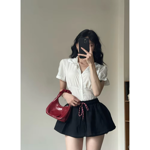 Fashion Women Short Skirt Slim Fit Mini Skirt Breathable Fabric Summer Clothing Wholesale - Product Image 4