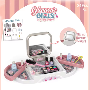 Set di <span class=keywords><strong>smalto</strong></span> per unghie salone di bellezza finta gioco per bambini ragazze giocattoli di moda Set di trucco - Product Image 4