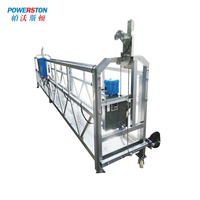Plateforme de travail suspendue pour la construction Zlp-630 630kg, nacelle électrique Zlp 630 Zlp1000, plateforme suspendue