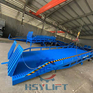 6t 10t 12t 15t 荷役用 移動式コンテナ積載スロープ 輸送用モバイルドックレベラー - Product Image 1