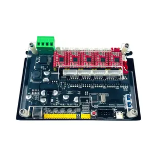 4 Axis CNC Stepper Motor Driver X/Y/Z/A Axis Driver Board 500W Splined Shaft Spindle For CNC Milling Machine 32Bit GRBL