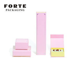 FORTE Factory Eco <b>Gift</b> Jewelry Leatherette Paper <b>Box</b> Jewellery Packaging Small Business Jewelry <b>Box</b> - Product Image 3