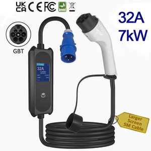 New ZSWinner ST-E207 Replacement GBT Chinese Standard to CEE <b>Plug</b> 7 kW IP55 WiFi/Tuya/APP Electric Vehicle Charging Station - Product Image 1