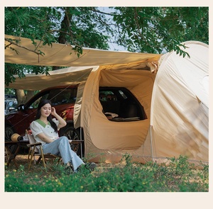 Tente de démarrage de voiture, <span class=keywords><strong>extension</strong></span> de tour à conduite automatique <span class=keywords><strong>avec</strong></span> auvent d'<span class=keywords><strong>extension</strong></span> en maille, hall avant, tente SUV, tente arrière - Product Image 6