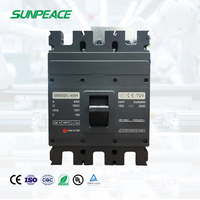 Disjoncteurs à boîtier moulé Sunpeace 2P 3P 4P 250A 1000V 1500V 2 pôles 3 pôles AC DC MCCB 42K/65kA pour système solaire