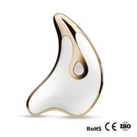 Persönliches Hautpflege-Massage gerät Gesichtslifting-Therapie gerät Delphin form 360 ° Guasha-Massage werkzeug