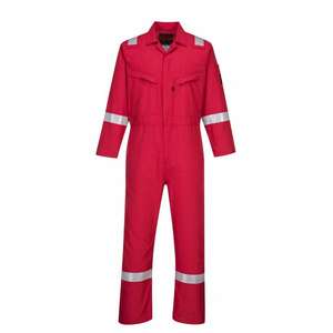 PORTWEST-Combinaison rouge argent AF73RER50 Araflame-Vêtements de travail résistants aux flammes EAN 5036108280155 - Product Image 1