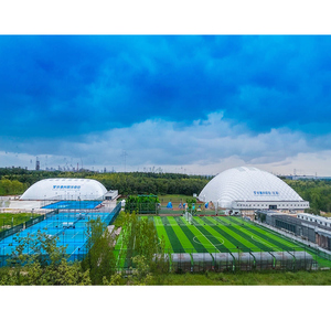 <span class=keywords><strong>Structure</strong></span> sportive autoportante résistante aux intempéries NFPA PVDF1350, salle de sport, gymnase de basketball, stade de football, dôme sportif - Product Image 3