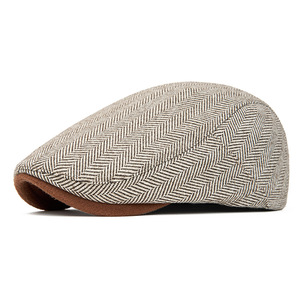 HZM-26026 <span class=keywords><strong>Cappello</strong></span> da Uomo di Alta Qualità Stile Britannico, Berretto Vintage <span class=keywords><strong>a</strong></span> Quadri <span class=keywords><strong>Coppola</strong></span>, <span class=keywords><strong>Cappello</strong></span> Casual Gatsby Ivy, Cappellino da Golf con Visiera, Berretto Newsboy - Product Image 1