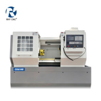Tour à métaux CNC haute précision CK6140 avec banc horizontal et commande GSK/FANUC