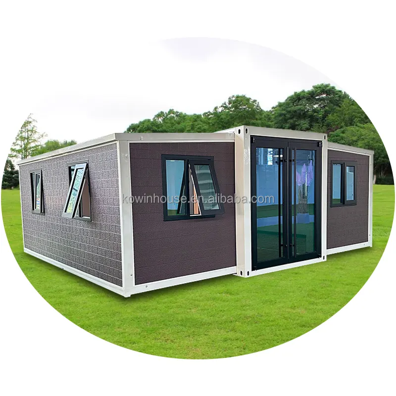 Various Good Quality Low Price Portable Luxury Prefab 3 Bedrooms 40Ft Expandable Container House