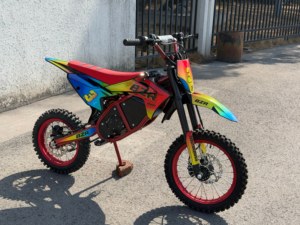 Motocicleta Todoterreno de 800W, Moto Eléctrica de 48V, Motocicleta Todoterreno - Product Image 5