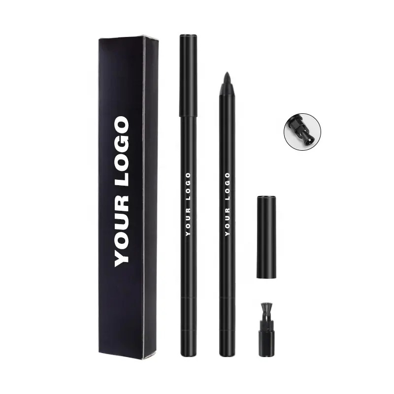 Nước Bằng Chứng Eye Liner Bút Chì Gel Bút Kẻ Mắt Bút Chì Nhãn Hiệu Riêng Bút Kẻ Mắt Không Thấm Nước Tùy Chỉnh Gel Bút Kẻ Mắt Với Được Xây Dựng Trong Mài