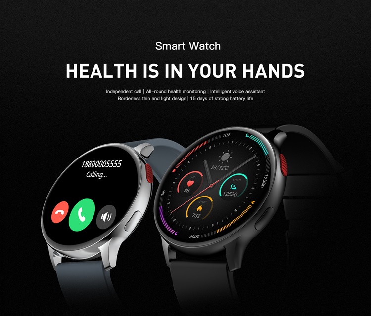 ZL40 1.43 inch round AMOLED screen CPU SicheSF551-QFN 220 MAH 100+ sports modes BT call phone smart watch Dafit smartwatch