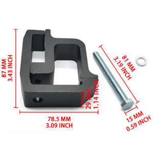 Pinces <span class=keywords><strong>de</strong></span> montage <span class=keywords><strong>de</strong></span> bouchons <span class=keywords><strong>de</strong></span> camion en aluminium-Fixations <span class=keywords><strong>de</strong></span> remplacement <span class=keywords><strong>pour</strong></span> Chevy Silverado & Sierra Camper Shell - Product Image 4