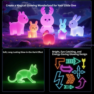 PLA Luminous Glow in Dark Fast 3D Printer Filament Absorb <b>Light</b> Glow Material FDM Customizable for Bambu Lab Creality - Product Image 5