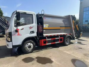 Camión Compactador <span class=keywords><strong>de</strong></span> <span class=keywords><strong>Basura</strong></span> <span class=keywords><strong>de</strong></span> Rodillos con Motor Diésel, Marca Dongfeng, Nuevo, 7cbm-15cb, Multifuncional, con Capacidad <span class=keywords><strong>de</strong></span> Limpieza y Barrido - Product Image 4