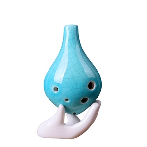Instrument de <span class=keywords><strong>musique</strong></span> folklorique traditionnel <span class=keywords><strong>Alto</strong></span> C-Tone Ocarina en céramique à 6 trous pour la <span class=keywords><strong>musique</strong></span> ethnique - Product Image 2