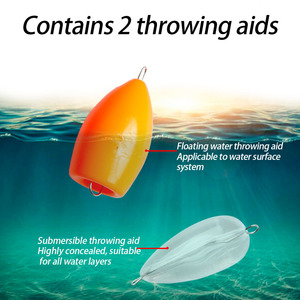 Juego de anzuelos para pesca de mosquitos de ojos rojos, 70 cm, línea de carbono, anzuelo múltiple para pesca con señuelos en ríos. - Product Image 3