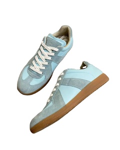 Chaussures de sport d'entraînement allemandes 2026 en cuir de vachette souple, légères et respirantes, unisexe, à semelle plate, personnalisables - Product Image 6