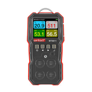 Analyseur de gaz d'échappement WINTACTWT8811, moniteur de composés, conforme CE, RoHS, pour applications industrielles sensibles à l'air - Product Image 1