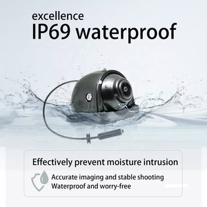 Iposter AHD 1080P คาราวานรถบรรทุกมองเห็นกลางคืน180องศากรอบโลหะมุมมองด้านหลังกล้องสำรองข้อมูลย้อนกลับกล้อง IP69กันน้ำ - Product Image 4