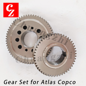 Gear Set 2pcs 1623763200 1623763300 High Quality Replacement for Atlas Copco Air <b>Compressor</b> Warranty 1 Year High Precision - Product Image 4
