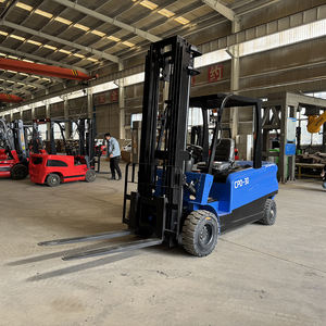 CE 인증 베스트셀러 5톤 미니 리튬이온 배터리 전동 지게차, 60V, 포크 높이 3-6미터 - Product Image 5