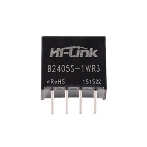 ฮิลิงค์ ดีซี-ดีซีโมดูลพลังงานแยก 24V ถึง 5V 0.2A 1W ป้องกันการลัดวงจร 89% ประสิทธิภาพสูง HLK-B2405S-1WR3 B2405S-1WR3 - Product Image 1