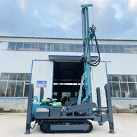 JDT JDQZ-400 – Foreuse de puits d'eau économique à chenilles tout-terrain, moteur diesel pneumatique, certifiée CE