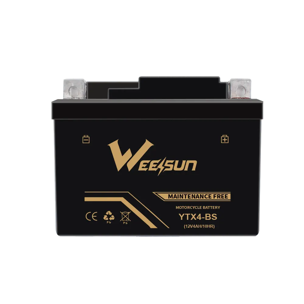 China factory direct sale best price ytz5s bs 12v 4ah ytx4a ftr4a-bs maintenance free motorcycle battery 4ah for motor bike