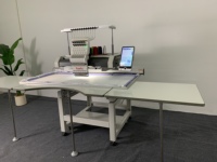 Machine à broder à tête unique BL-1201E à 12/15 aiguilles |   Grande surface 500x1200mm - Parfait pour la personnalisation des Agbadas africains