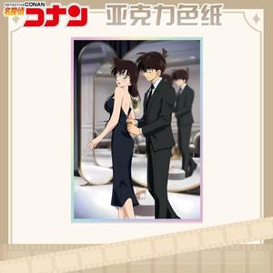 (Sin Base) Figura de Detective Conan de <span class=keywords><strong>Manga</strong></span> Japonés, Soporte Acrílico para Anime, Adorno, Tarjeta Fotográfica, Tablero Shikishi - Product Image 3
