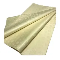 Tissu Bazin Riche en coton polyester pour robe de mariée A18006078