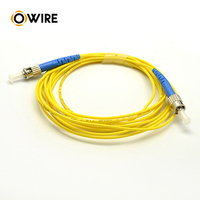 Fabricante de Comunicaciones Owire, Conector de Cable de Fibra Óptica LC SM SX con Curva de 90 Grados