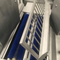 Machine de nettoyage automatique des semelles et des tiges de bottes pour l'hygiène des usines alimentaires, avec fonction de lavage manuel