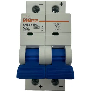 KINEE superventas 500V DC MCB profesional micro disyuntor circuito de protección interruptor de seguridad para sistema solar