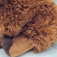 Vente en gros de peluches douces personnalisées en forme de mamouth brun, parmi les 10 produits les plus vendus