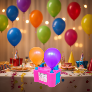 Pompa Elettrica per Palloncini Myrva, Strumento Promozionale in Plastica Quadrata per Feste di Compleanno per Bambini S241335 - Product Image 2
