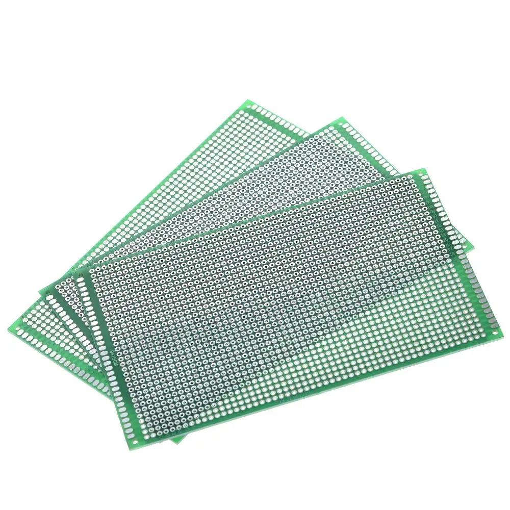 9x15 см прототип печатной платы 9*15 см панель универсальная Двусторонняя 2,54 мм зеленая