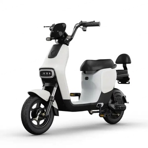 Two Seats Electric Scooter 50-60Km Mileage Electric <b>Bicycle</b> with Pedals Electric Motorcycle 48V 500W Electric <b>Bicycle</b> - Product Image 4