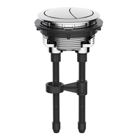 Botones de descarga universales para inodoro, doble descarga para cisterna de baño