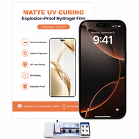 Protector de Pantalla para Teléfono con Hidrogel Anti Luz Azul, Máquina de Corte de Película Mate HD para iPhone, Venta al por Mayor y al Detal, para Samsung S24 S25 Ultra