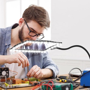 Kính lúp kỹ thuật số có thể điều chỉnh đ<span class=keywords><strong>a</strong></span> góc sàn đứng với điều chỉnh chiều cao cho gia đình và văn phòng nhiều kịch bản - Product Image 1