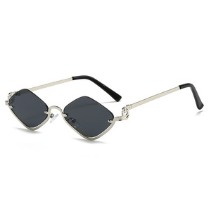 Occhiali da Sole Unisex alla Moda 2026 Shanghai con Lenti PC UV400, Montatura a Mezzo Cerchio in <span class=keywords><strong>Blu</strong></span>/Rosa/Grigio, Durevoli e Comodi per Feste e Regali - Product Image 4