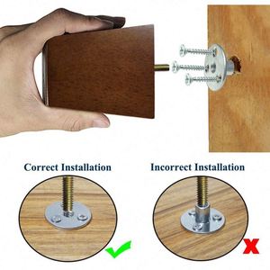 Metal Square Furniture Legs Customizable Color Modern Replacement Couch Sofa Armchair Recliner Coffee Table Hospital Outdoor - Product Image 3