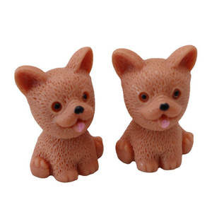 Résine décorative <span class=keywords><strong>de</strong></span> chien, ornement <span class=keywords><strong>de</strong></span> famille, Micro-paysage, artisanat, Figurines Miniatures, accessoire pour la décoration <span class=keywords><strong>de</strong></span> la maison, chiot - Product Image 3