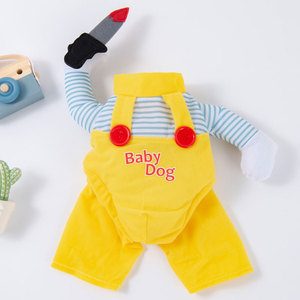 <span class=keywords><strong>Costume</strong></span> di Halloween divertente per cani, trasformabile in coltello, per adulti, in poliestere, unisex, autunnale, per il commercio transfrontaliero - Product Image 2